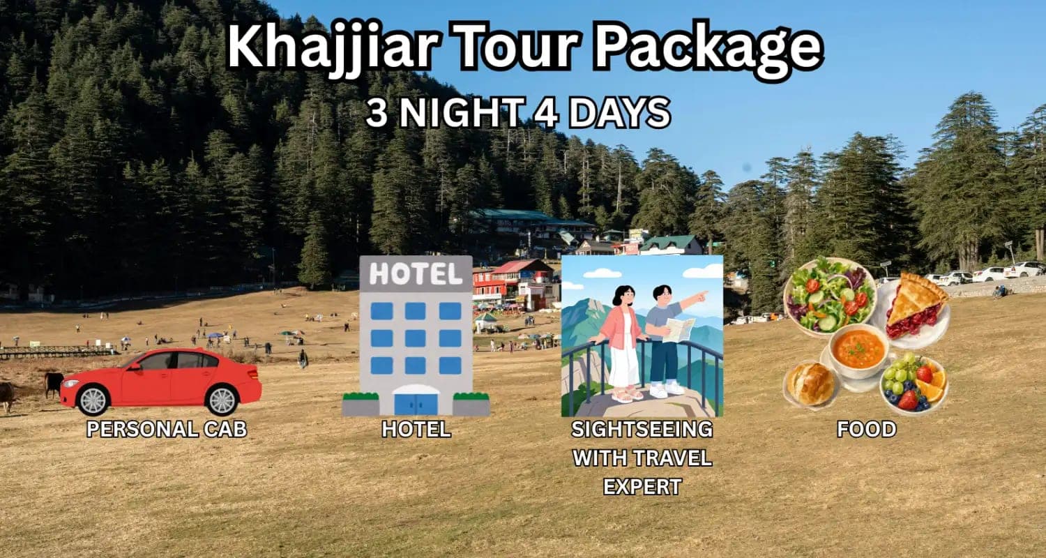 Khajjiar Tour Package - Explore Dalhousie, Chamba, Khajjiar - Main