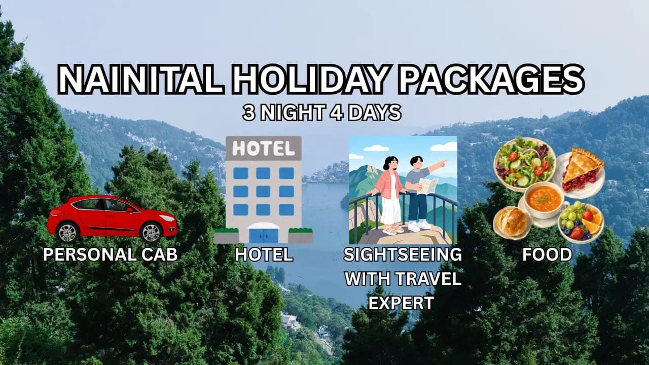 Explore city famous for Lakes - Nainital Holiday Packages