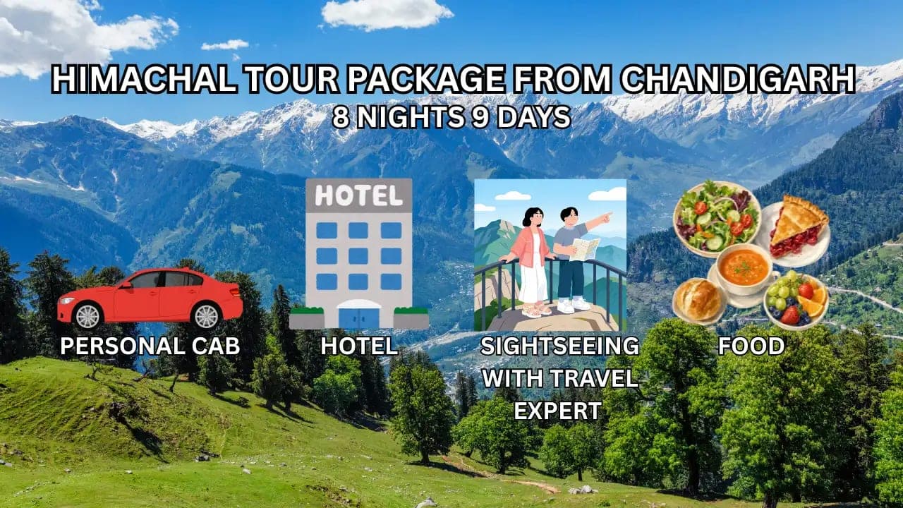 Himachal Tour packages from Chandigarh